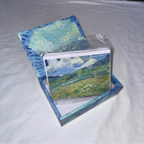 Galison Other - 19 Blue-Green Vincent van Gogh Landscape art blank not cards in box